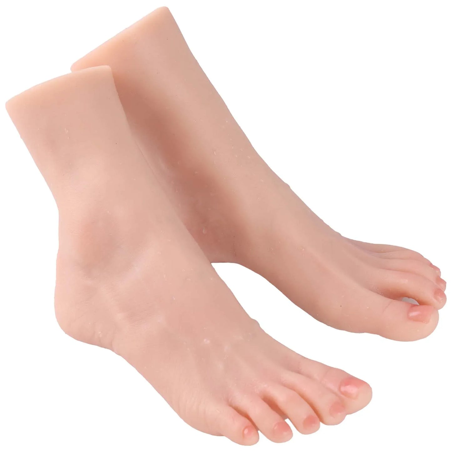 White silicone feet - Feettoy®